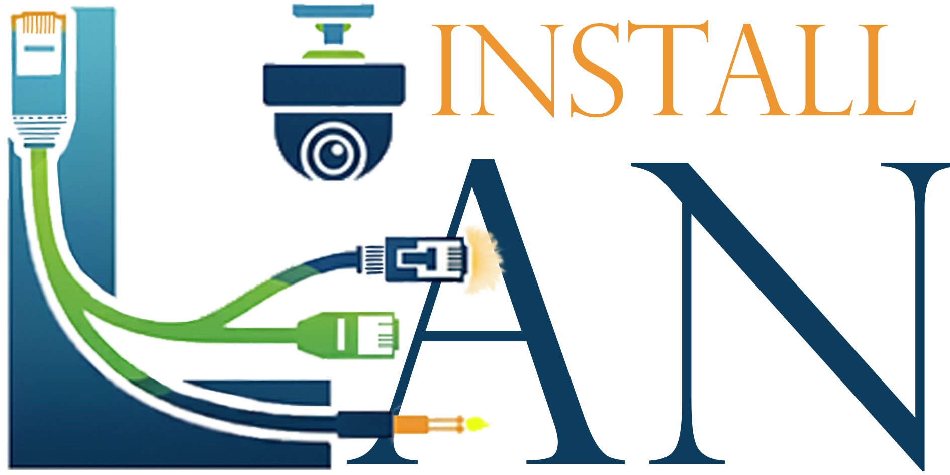Lan-install Логотип
